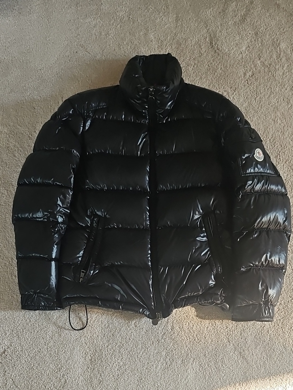 Moncler MAYA Black Down Jacket